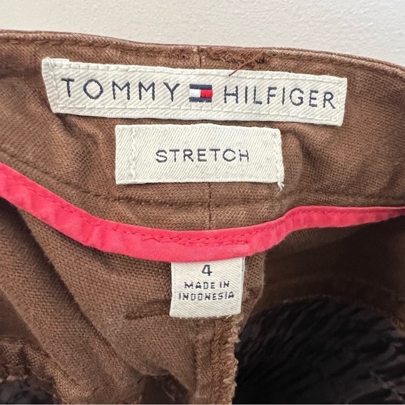 Tommy Hilfiger Brown Cropped Capri Pants - Picture 3 of 4
